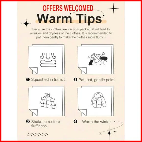 Long Puffer Winter Coat with Removable Fur Hood, Windproof Fleece Lining - Picture 7 of 8